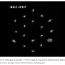 Star twinkles 18 times in new James Webb Space Telescope image